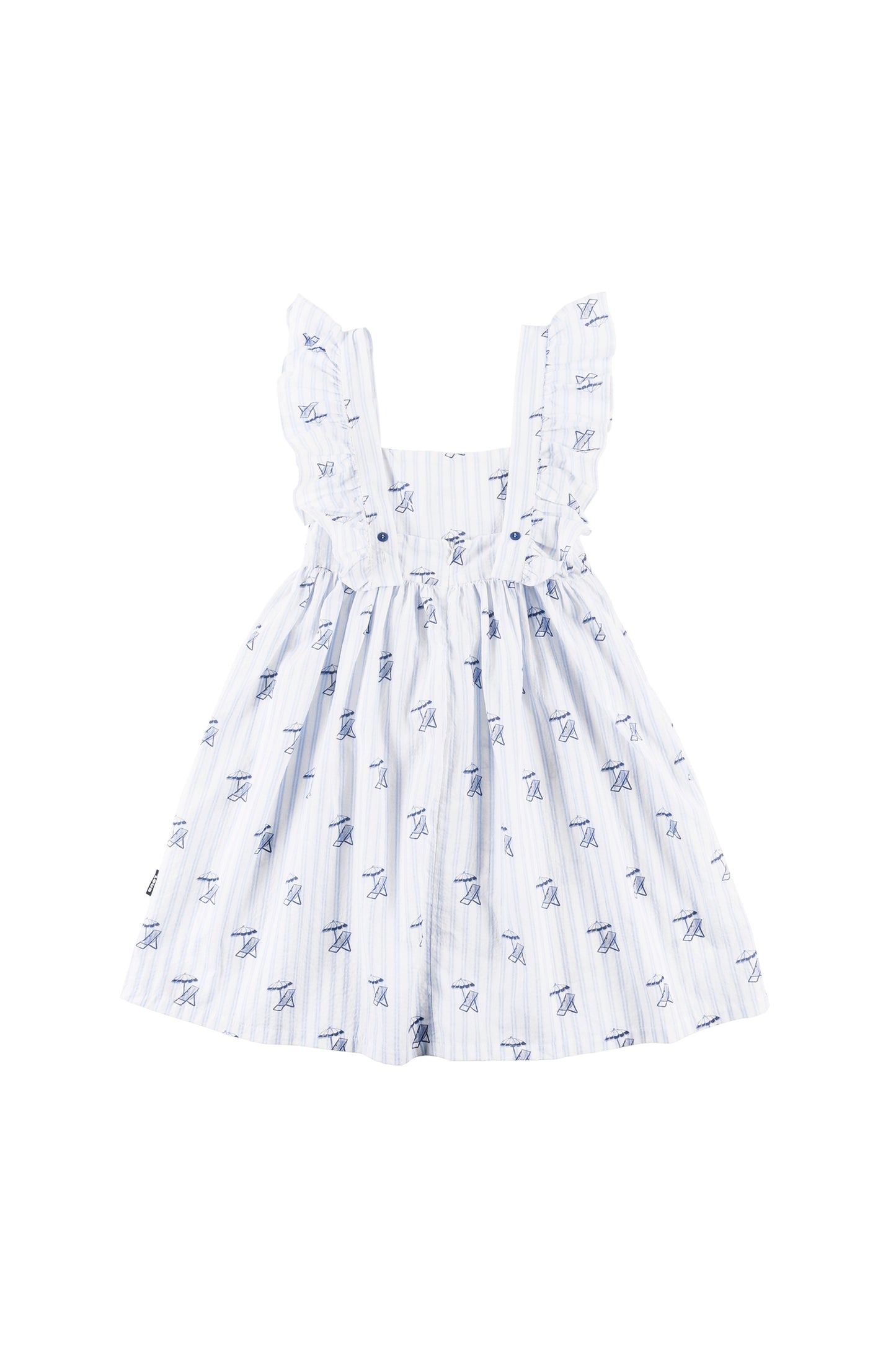 SDRAIA - Deckchair AOP Summer Dress Loose Fit (SAMPLE)