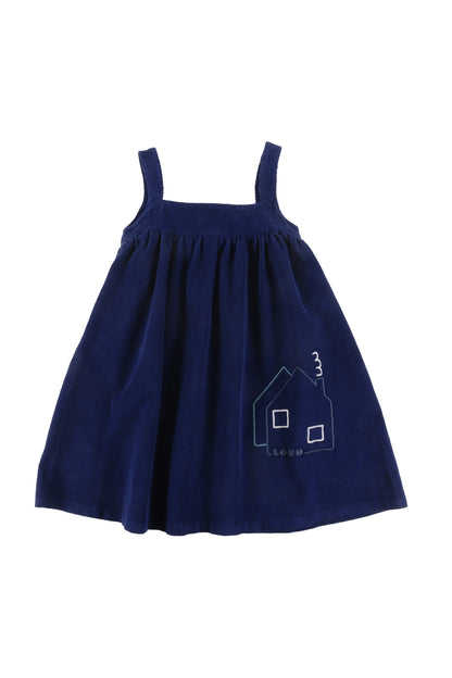 DEVOTE - Blue Navy Dress Straps
