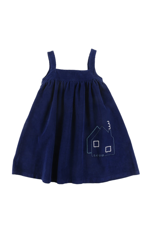 DEVOTE - Blue Navy Dress Straps
