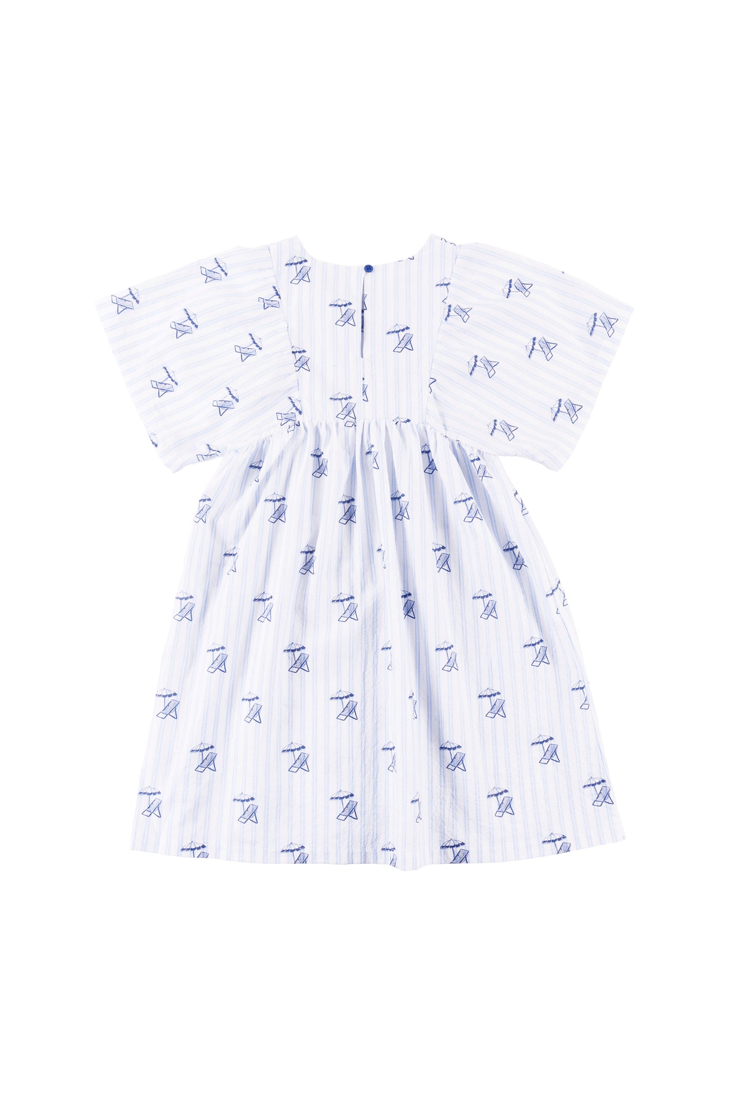 OMBRELLO - Deckchair AOP Dress Loose Fit