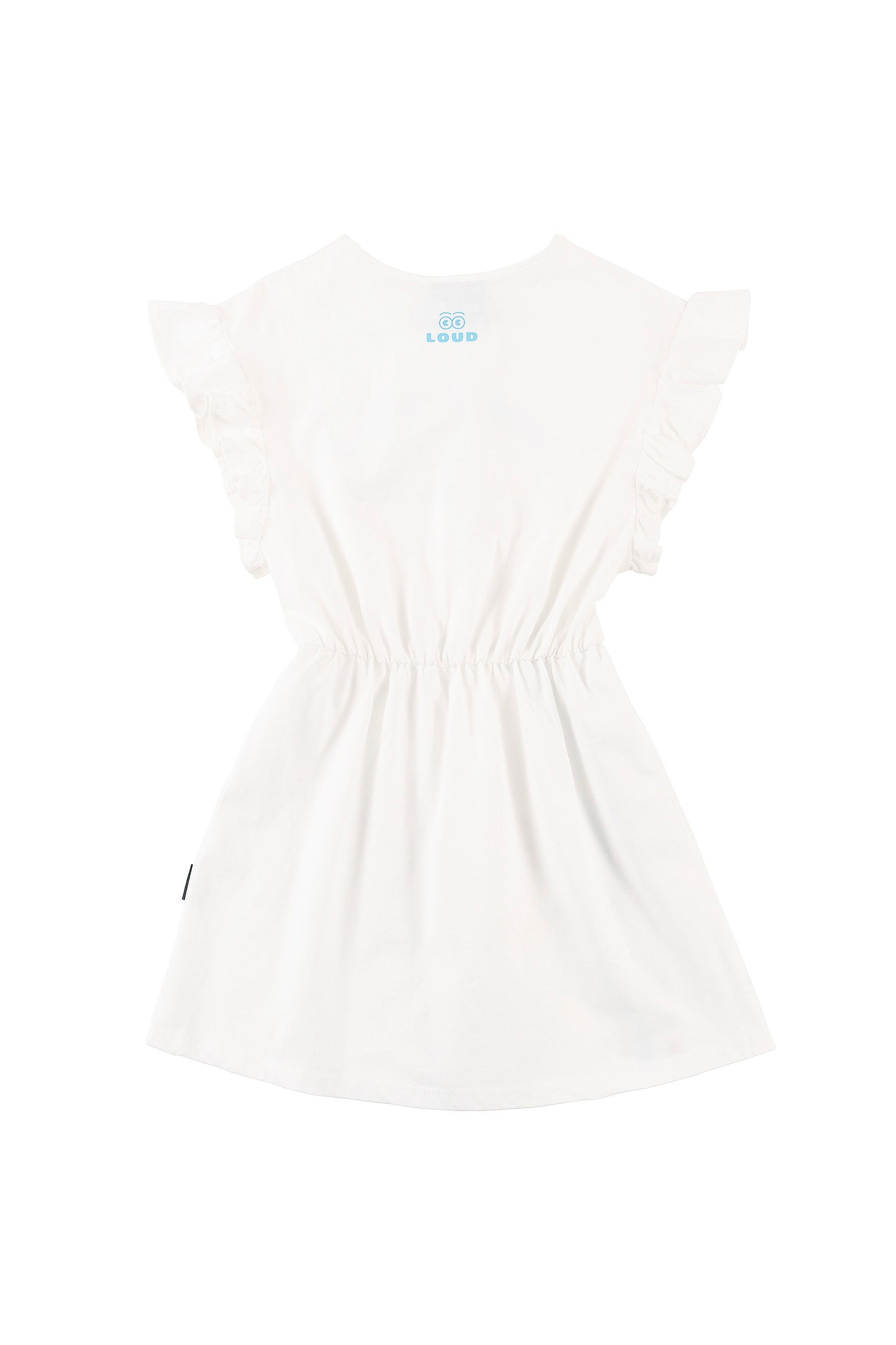 NAPOLI - Gardenia Dress Elastic Waist Ruffle Sleeve (SAMPLE)