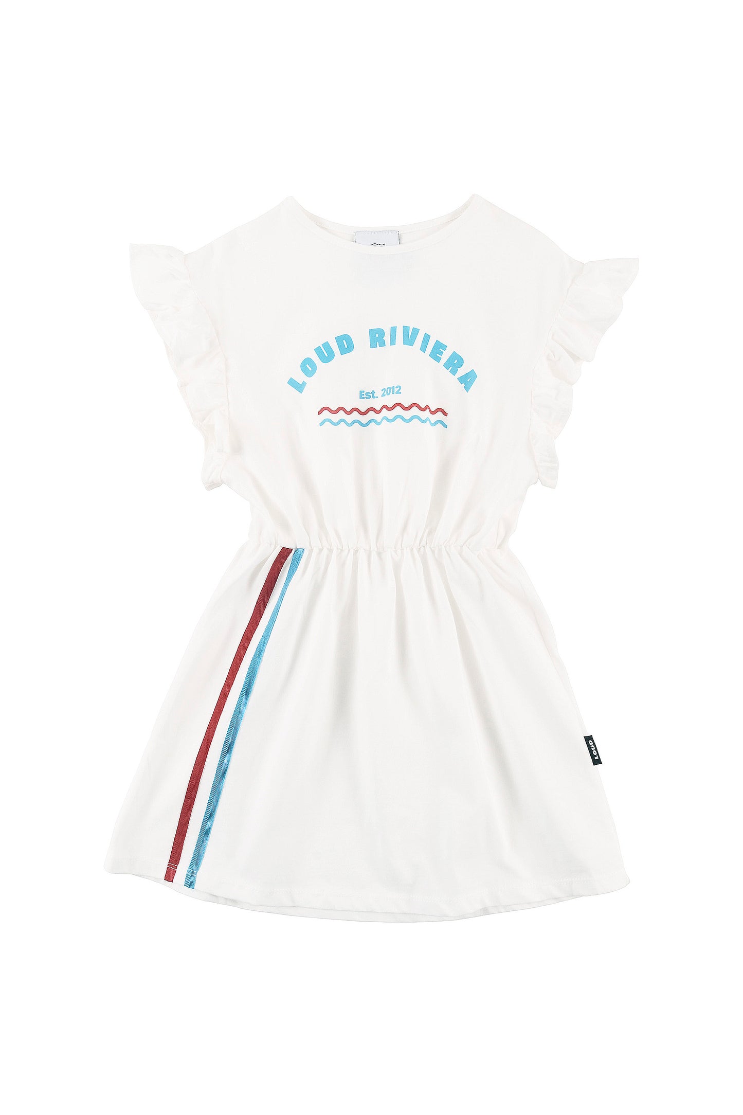 NAPOLI - Gardenia Dress Elastic Waist Ruffle Sleeve (SAMPLE)