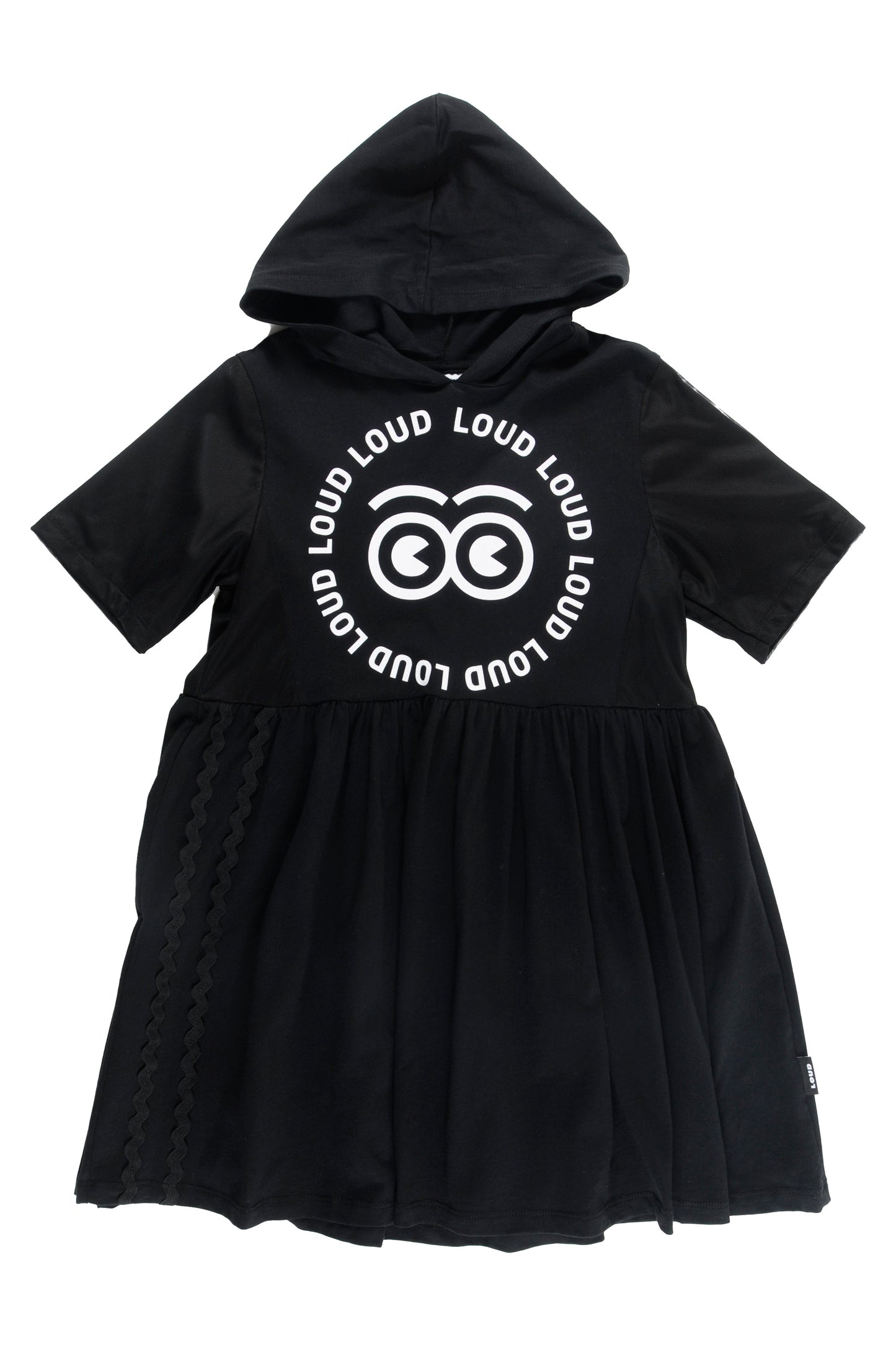 SPIAGGIA - Black Hooded Dress