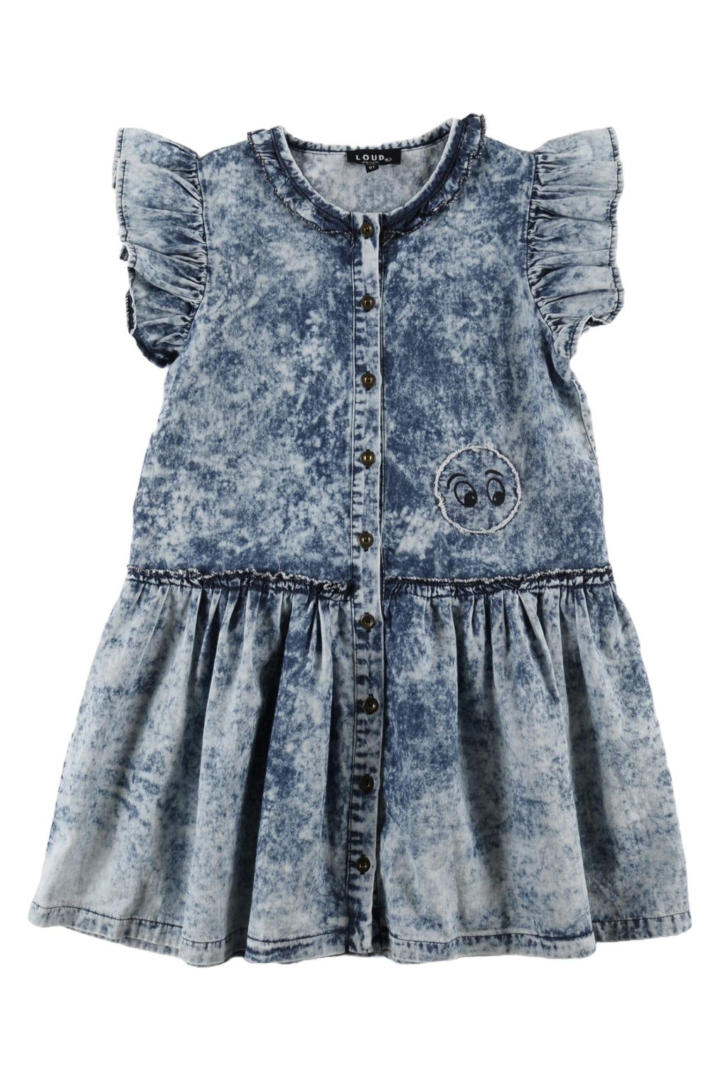 MOKU - Blue Dye Denim Dress Pinafore LOUD MOKU - Blue Dye Denim Dress Pinafore LOUD
