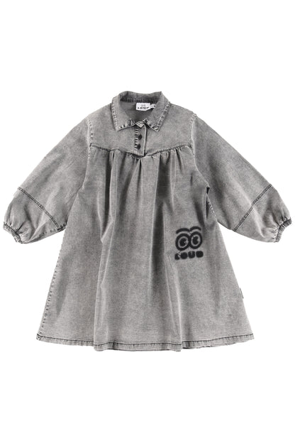 VALUE - Light Grey Stone Wash Dress