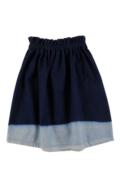 AMAZE - Blue Denim Dip Dye Skirt