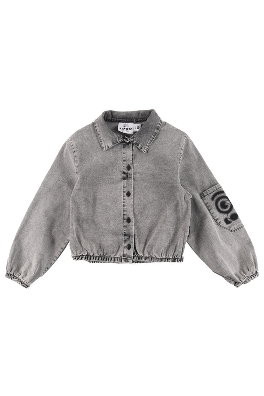 PLAY - Light Grey Stone Wash Shirt Button Down