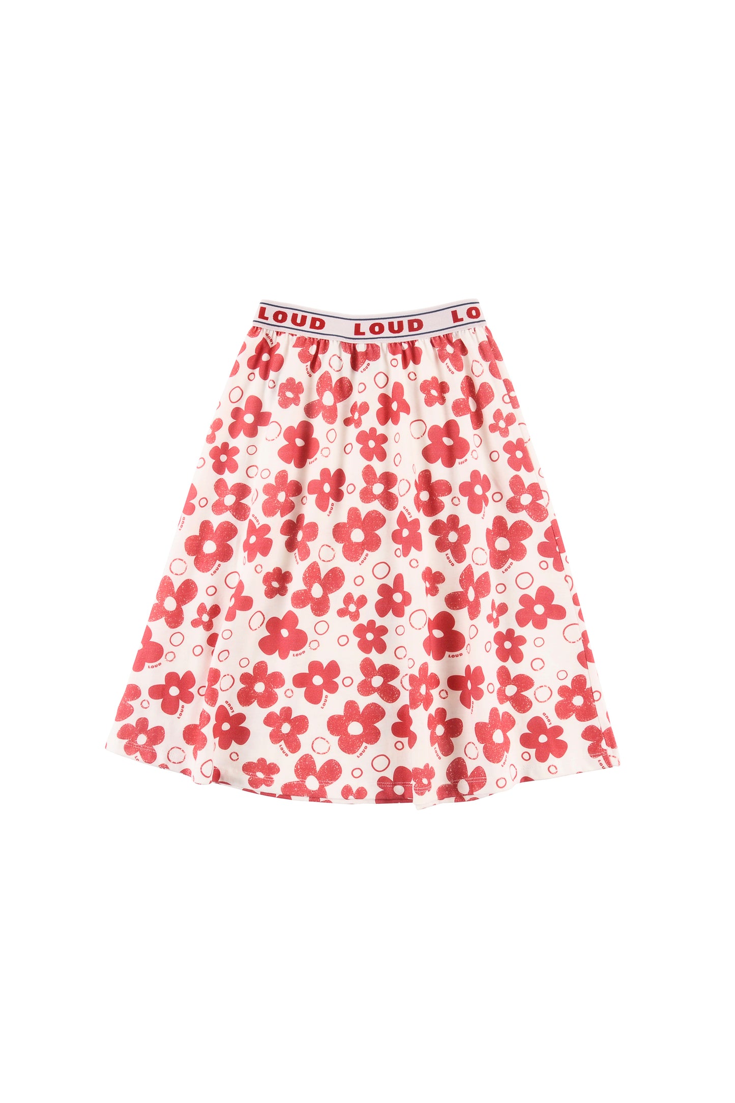 PERFUME - Flower AOP Skirt Midi