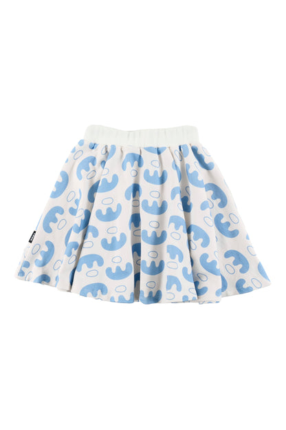 SHELL - Abstract Boat AOP Skirt Knee Length