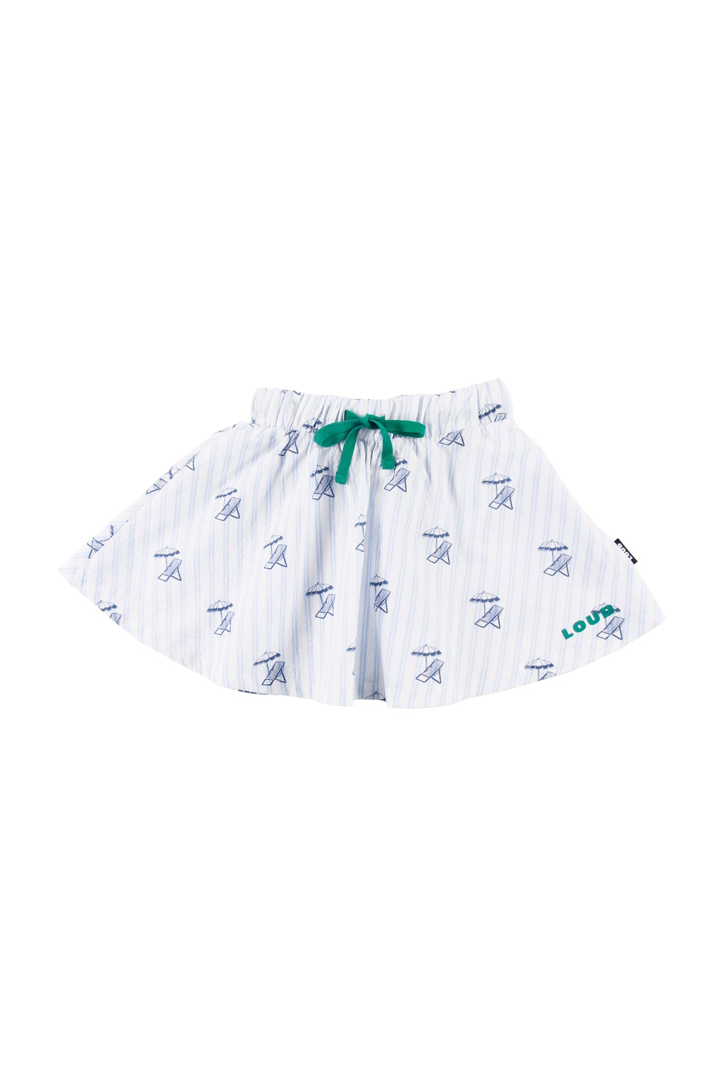 VENTO - Deckchair AOP Mini Skirt Elasticated Waist (SAMPLE)