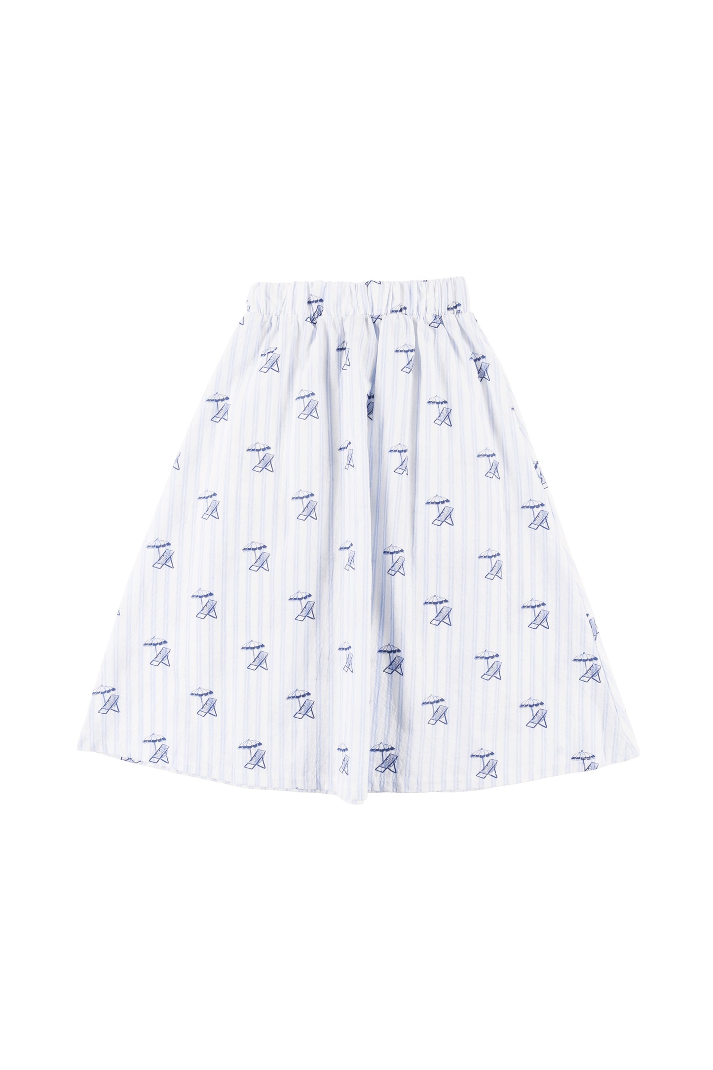 BAIA - Deckchair AOP Skirt Midi Front Pockets