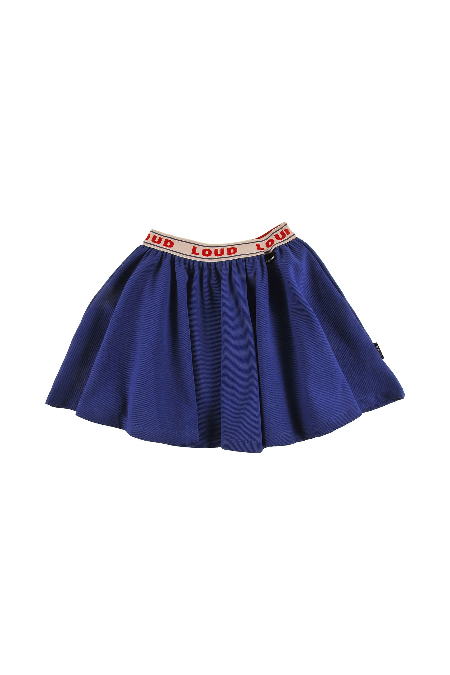 FLAKES - BLUE NAVY MINI SKIRT, LOUD elastic waist