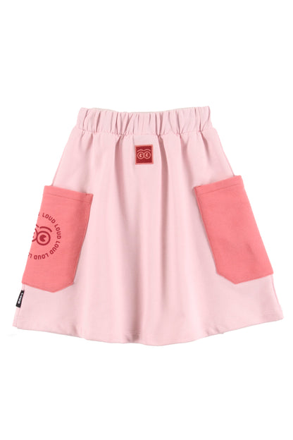 CHARM - Pink/Raspberry 2 Tone Skirt