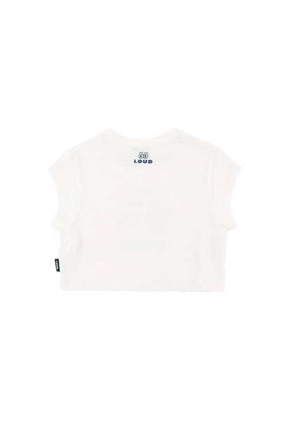 MARE - Gardenia Girls T-Shirt Loose Fit Drop Shoulder (SAMPLE)