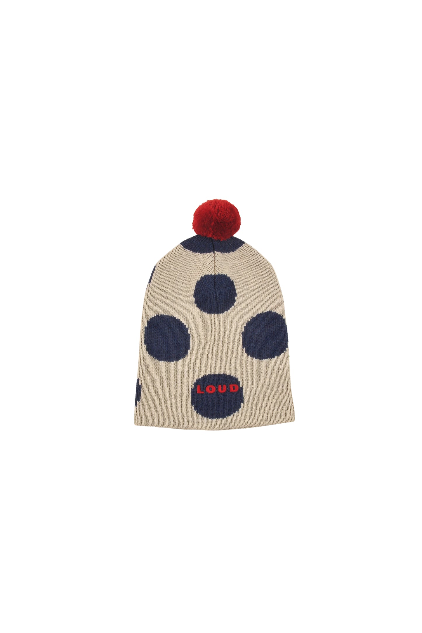 KITZ - POLKADOTS JAQUARD BEANIE Hat pompon, knitwear