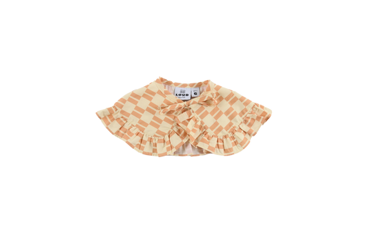 SURF - Check Vanilla/Papaya Collar (Sample)