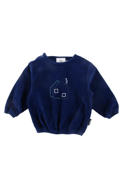 KIDS - Blue Navy Baby Blouse