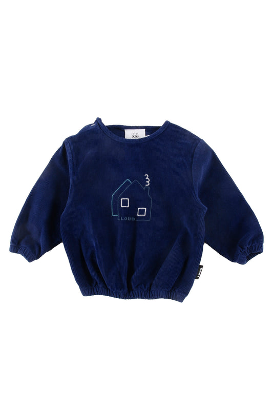 KIDS - Blue Navy Baby Blouse