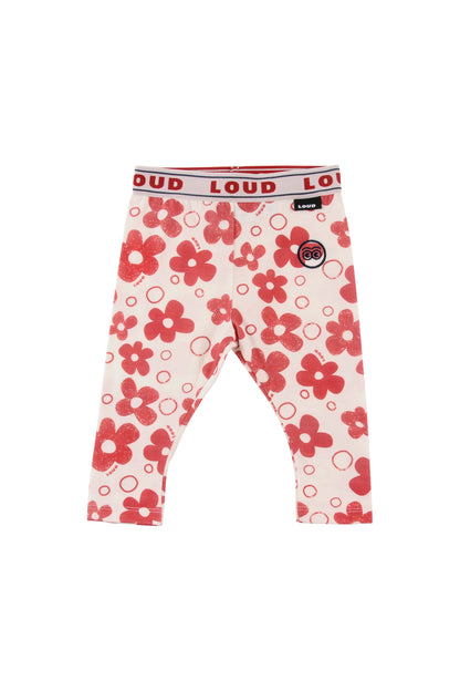 PIAZZETTA - Flower AOP Baby Leggings Loud Waist (SAMPLE)