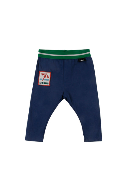 STELLA - Navy Washed Baby Leggings (SAMPLE)