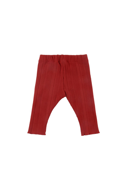 DELIZIA - Red Baby Leggings (SAMPLE)