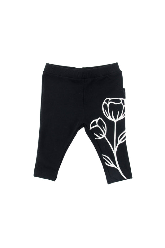 SPECIAL - Black/Ecru Leggings