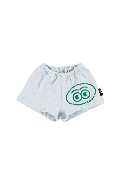 FRAGOLA - Delicate Blue Baby Shorts Regular Fit Elastic Waist (SAMPLE)