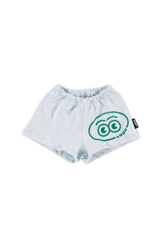FRAGOLA - Delicate Blue Baby Shorts Regular Fit Elastic Waist