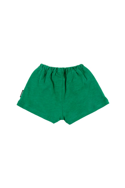 FRAGOLA - Green Baby Shorts Regular Fit Elastic Waist (SAMPLE)