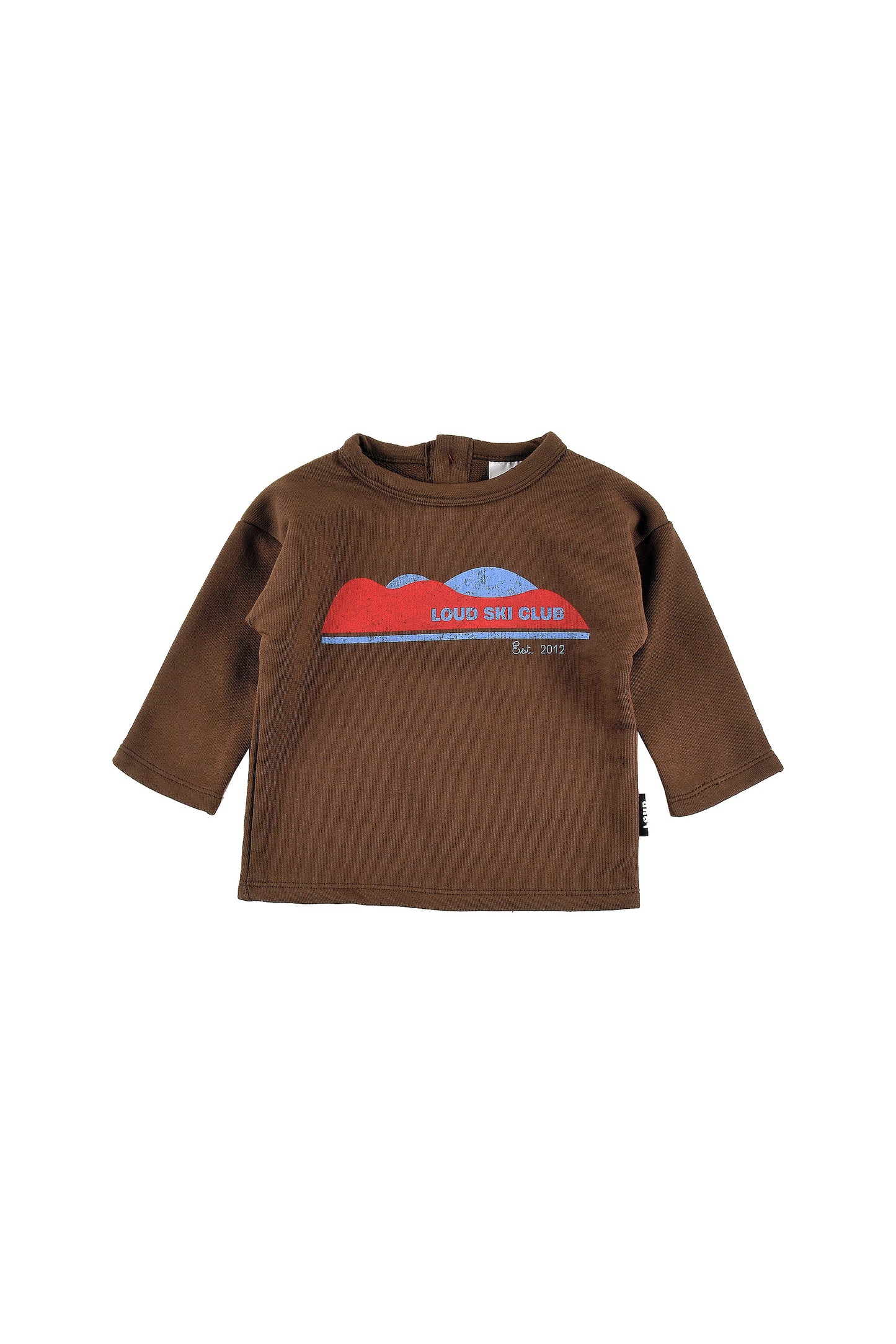 CHILLY - FONDUE FUDGE Baby SWEATER MOUNTAIN print