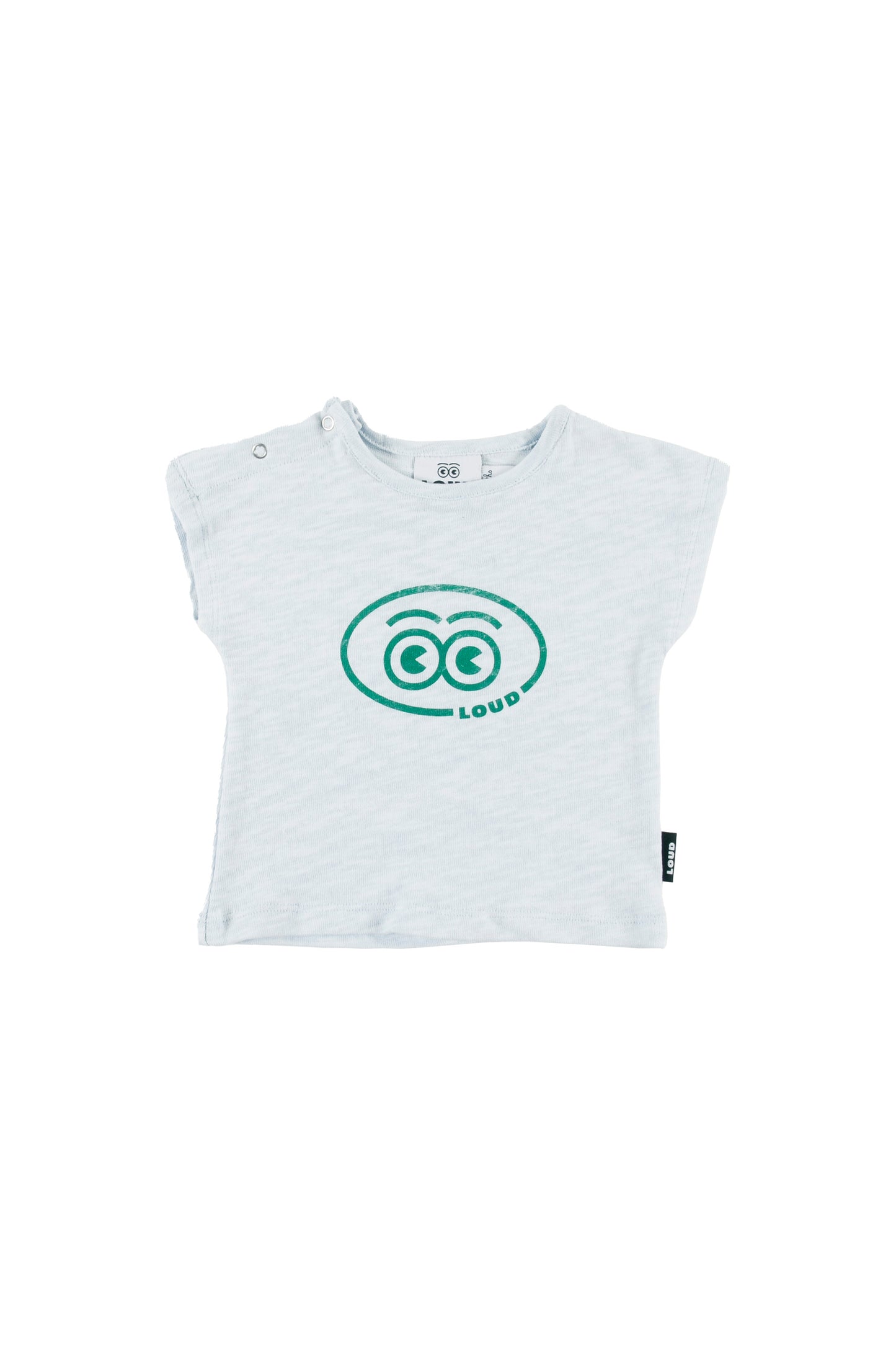 FONTELINA - Delicate Blue Baby T-Shirt Relaxed Fit (SAMPLE)