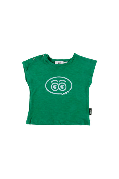 FONTELINA - Green Baby T-Shirt Relaxed Fit (SAMPLE)