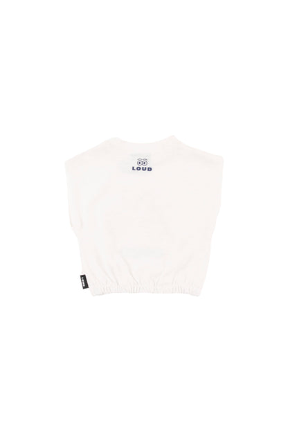 CHARM - Gardenia Baby T-Shirt Loose Fit Drop Shoulder (SAMPLE)