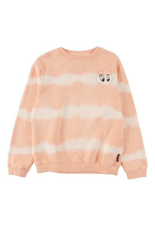 ENERGY - Ecru / Peach Tie Dye Sweater Regular Fit