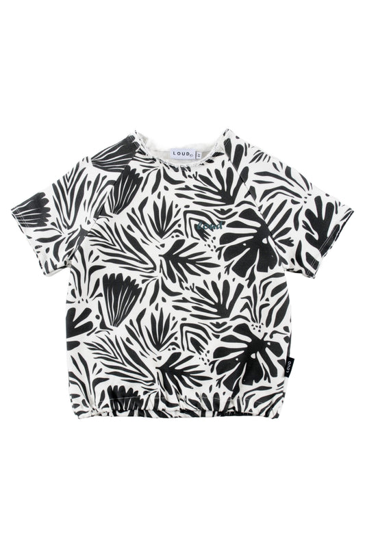 MOANA - Floral Abstract AOP Top Raglan