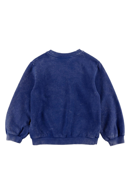 SOUND - Blue Marble Dye Sweater Regular Fit