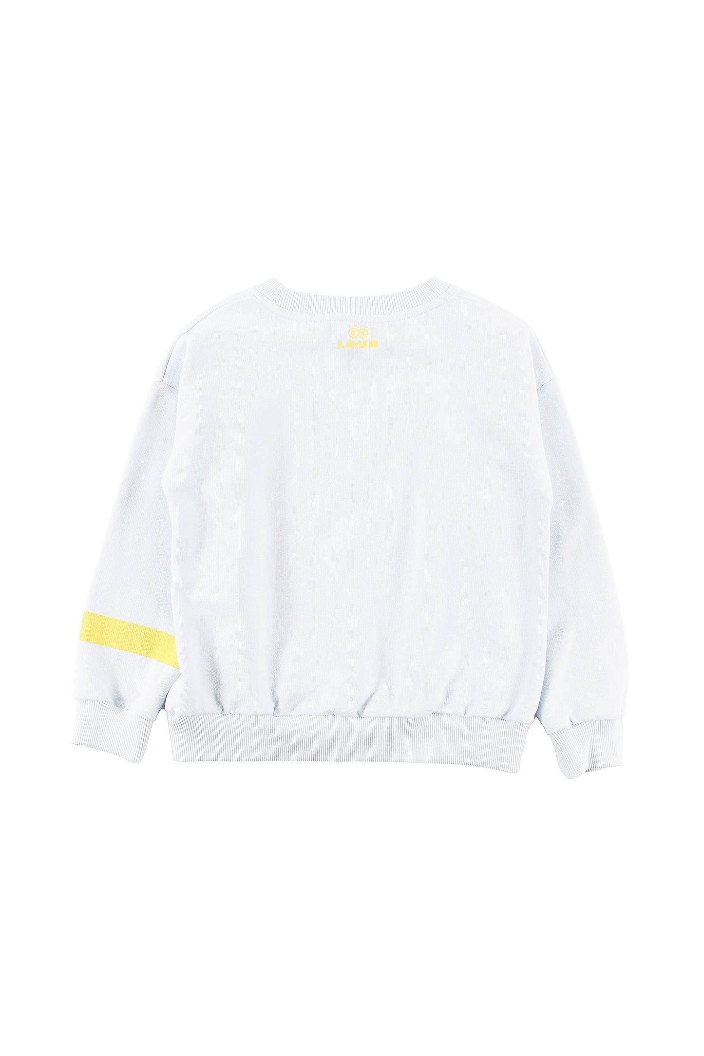 VELIERO - Delicate Blue Sweater Relaxed Fit Drop Shoulder (SAMPLE)