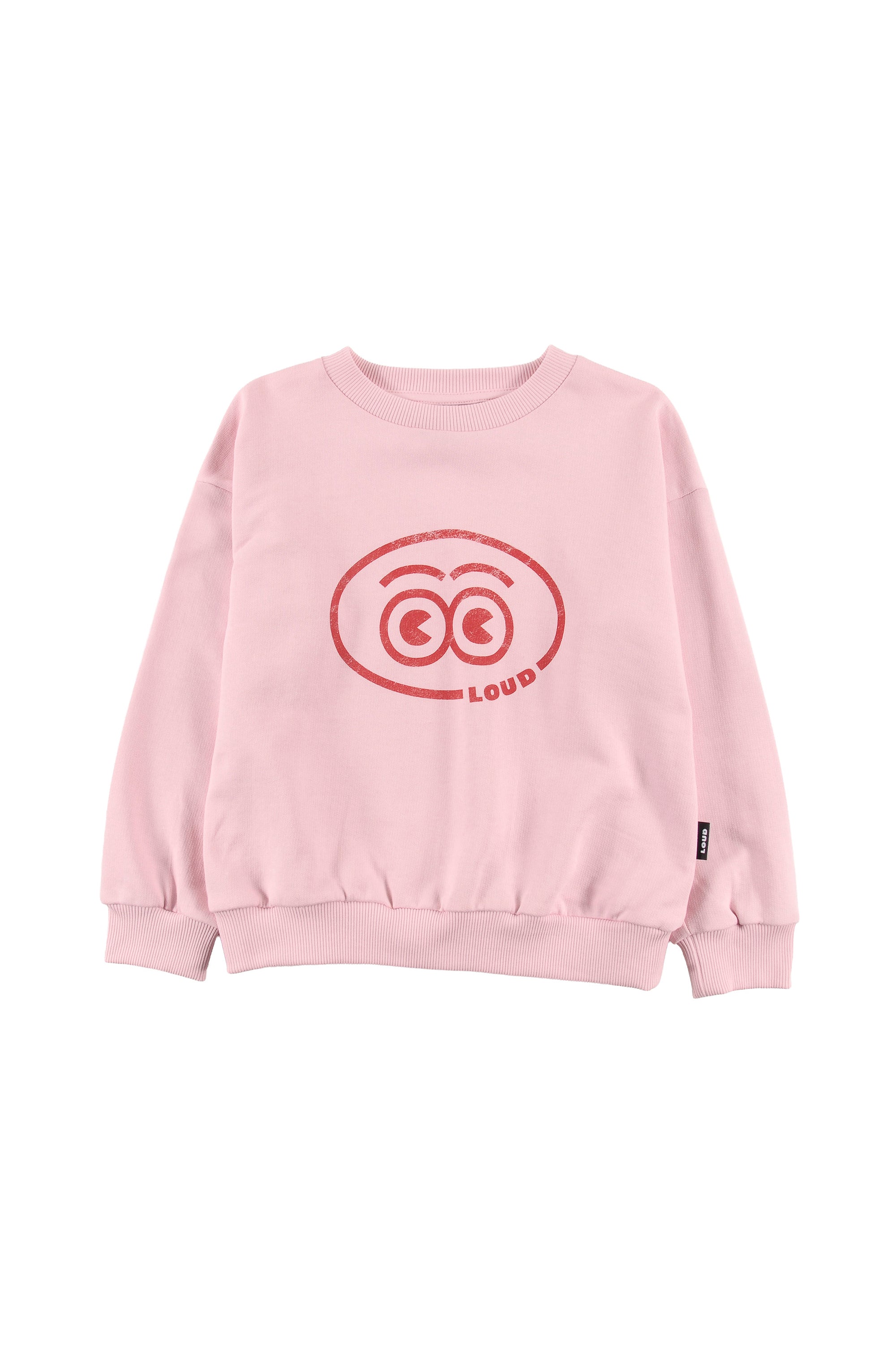 LUIGI - Orchid Pink Sweater Relaxed Fit Drop Shoulder – LOUD