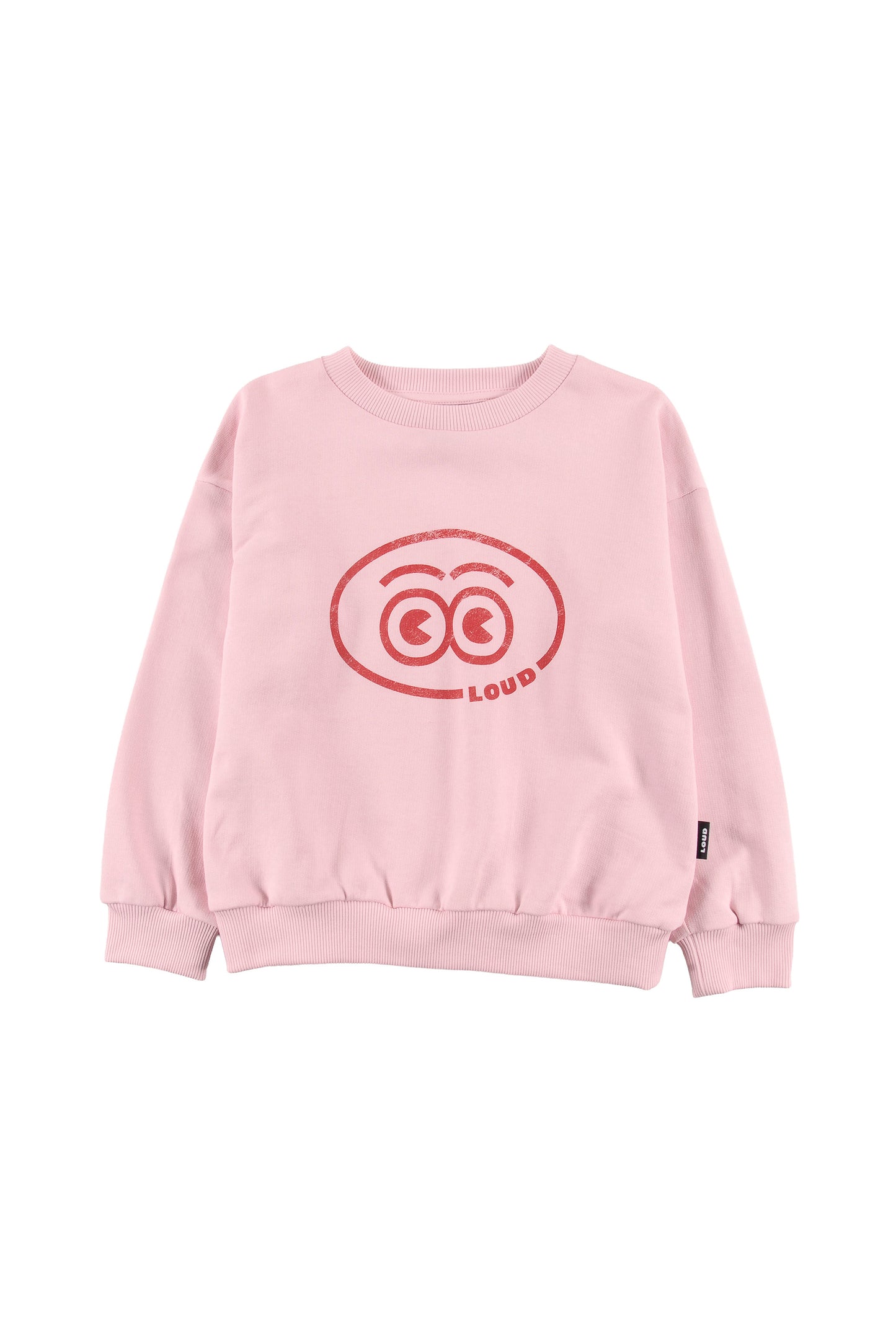 LUIGI - Orchid Pink Sweater Relaxed Fit Drop Shoulder