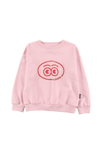 LUIGI - Orchid Pink Sweater Relaxed Fit Drop Shoulder