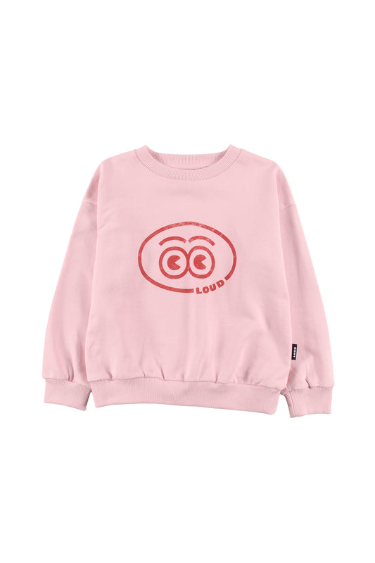 LUIGI - Orchid Pink Sweater Relaxed Fit Drop Shoulder