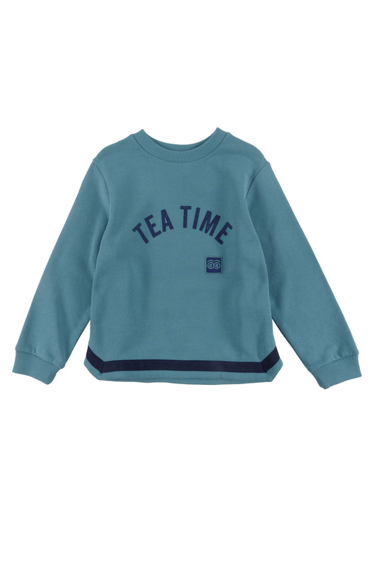 DYNASTY - Turquoise Sweater Loose Fit