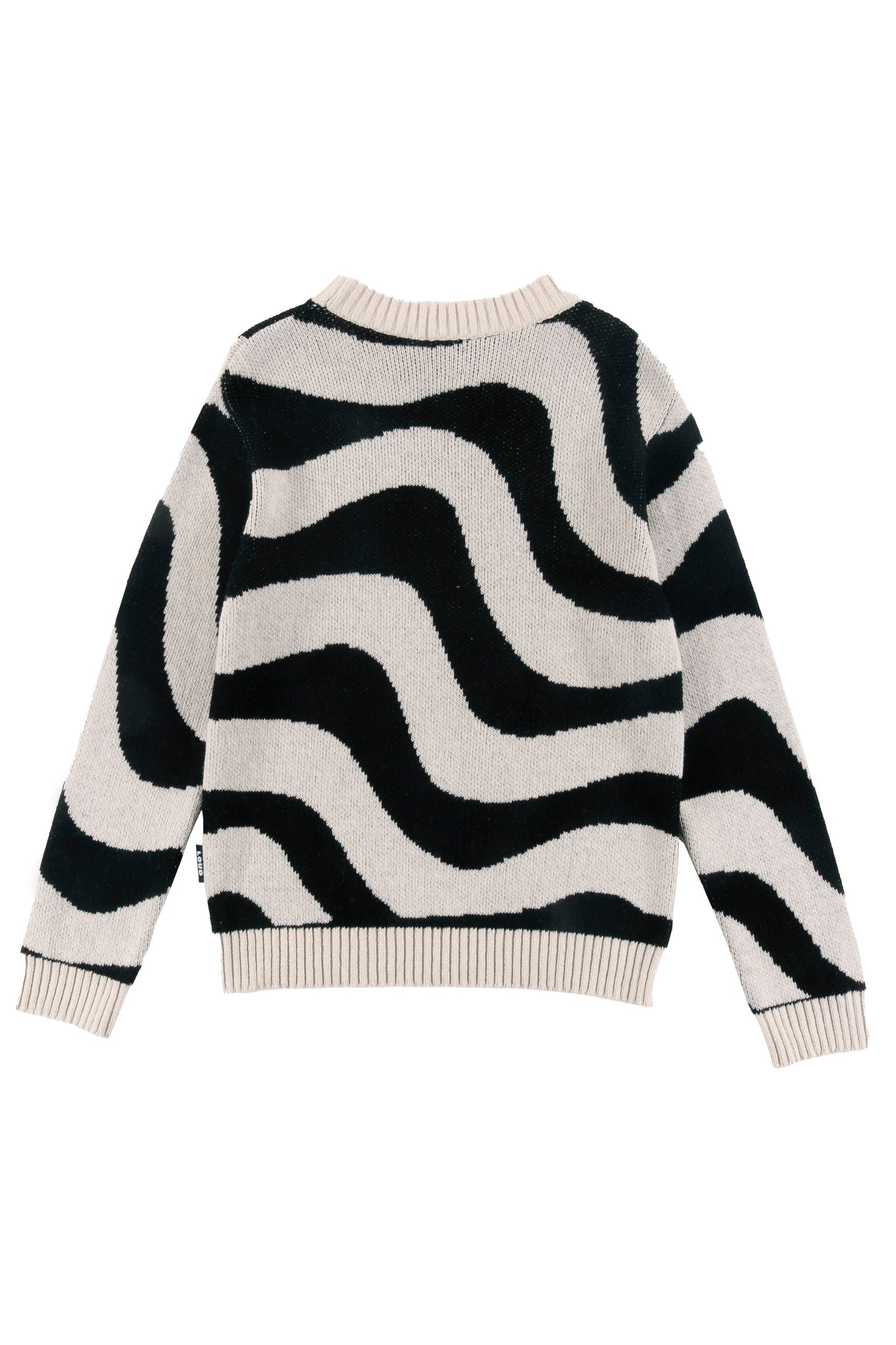 COOKIES - Black/Sand Knitted Pullover(Sample)