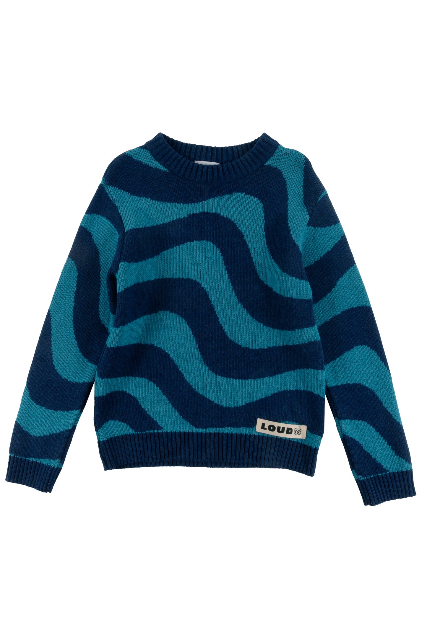 COOKIES - Blue/Turquoise Knitted Pullover(Sample)