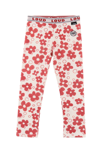 VIOLET - Flower AOP Leggings Loud Waist (SAMPLE)