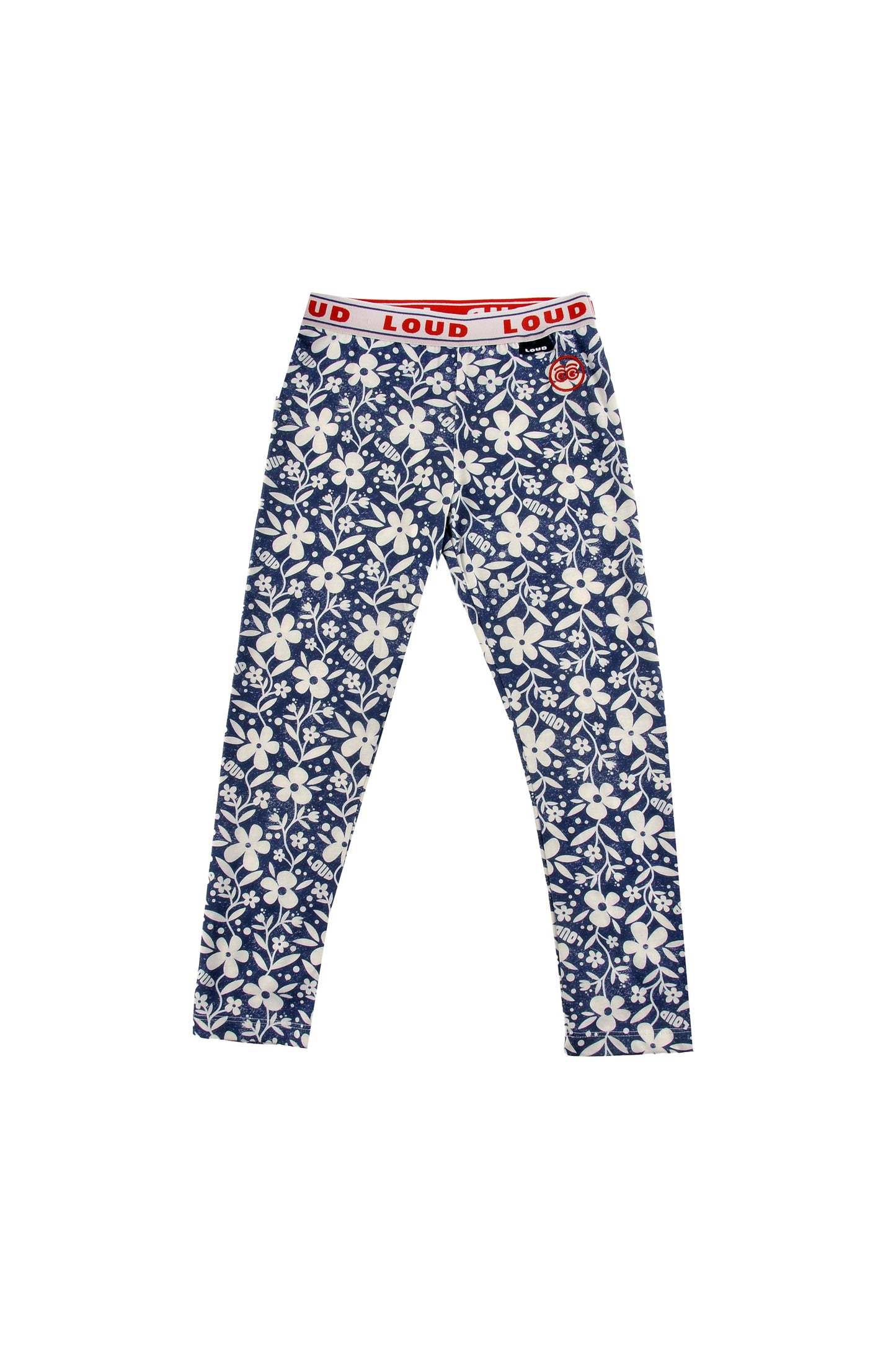 CERVO - Flower AOP LEGGINGS LOUD elastic waist
