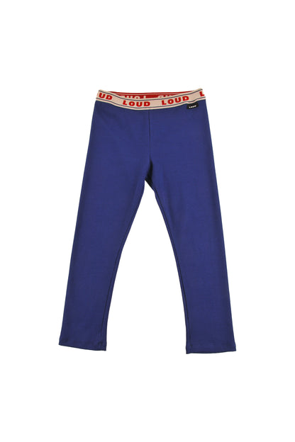 HOTEL - BLUE NAVY LEGGINGS LOUD elastic waist