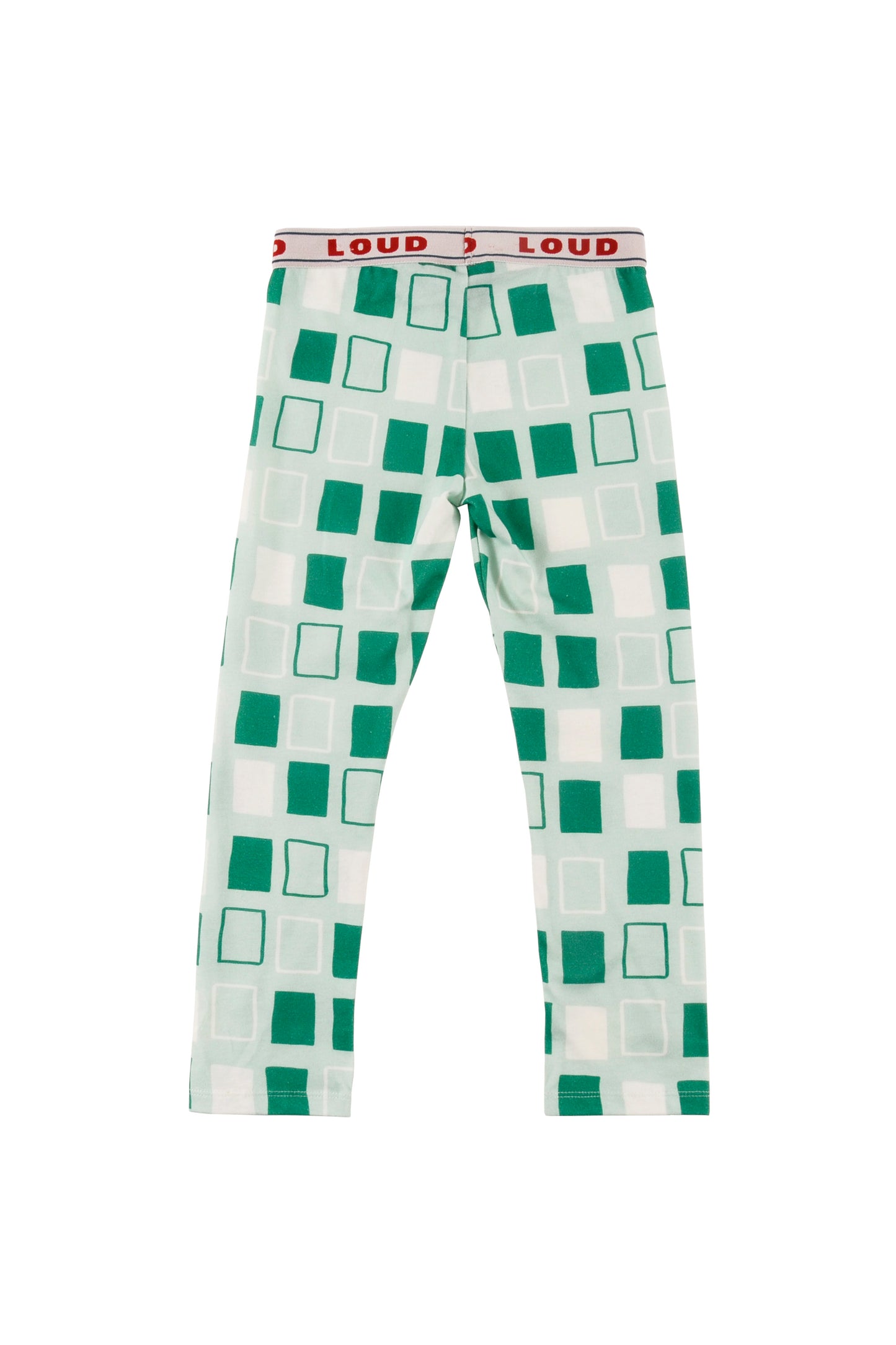 MENTA - Abstract Check AOP Leggings Loud Elasticated Waist (SAMPLE)