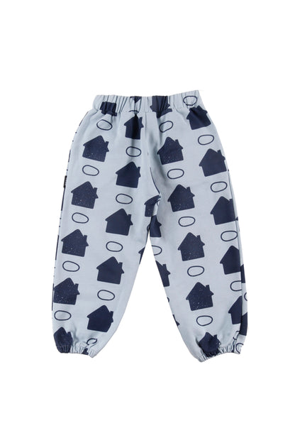 PET - Sky Blue Houses AOP Trousers (Sample)