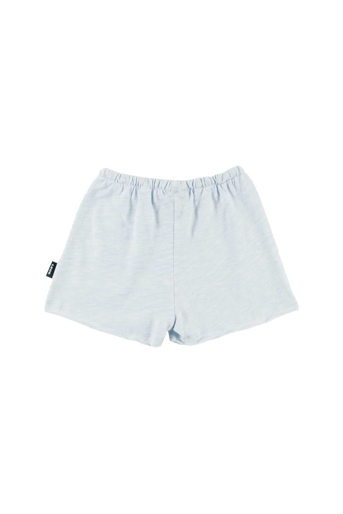 LUNA - Delicate Blue Shorts Regular Fit Elastic Waist (SAMPLE)